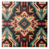 Southwestern/Aztec/Italian Designs Keramik Tile Fliese (Vorderseite)