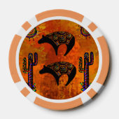 Southwestern Béart Pokerchips (Rückseite)