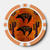 Southwestern Béart Pokerchips (Vorderseite)