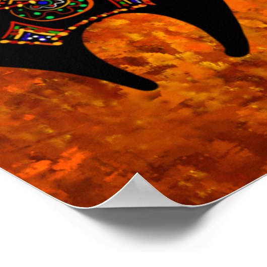 Southwestern Béart Poster (Ecke)