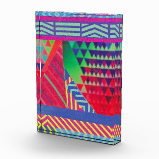 southwestern borders and triangles collage fotoblock