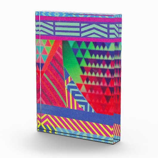 southwestern borders and triangles collage fotoblock (Rechts)