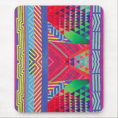 southwestern borders and triangles collage mousepad (Vorne)