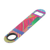 southwestern borders and triangles collage speed flaschenöffner (Vorderseite Schrägansicht)