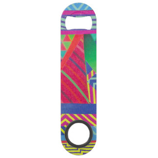 southwestern borders and triangles collage speed flaschenöffner