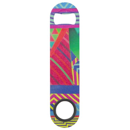 southwestern borders and triangles collage speed flaschenöffner (Vorderseite)