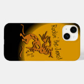 Southwestern Brown Kokopelli mit musikalischen Bem Case-Mate iPhone Hülle (Rückseite (Horizontal))