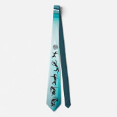 Southwestern Dancing Kokopellis Neck Tie Krawatte (Vorderseite)