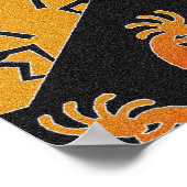 Southwestern Decance Kokopelli Poster (Ecke)