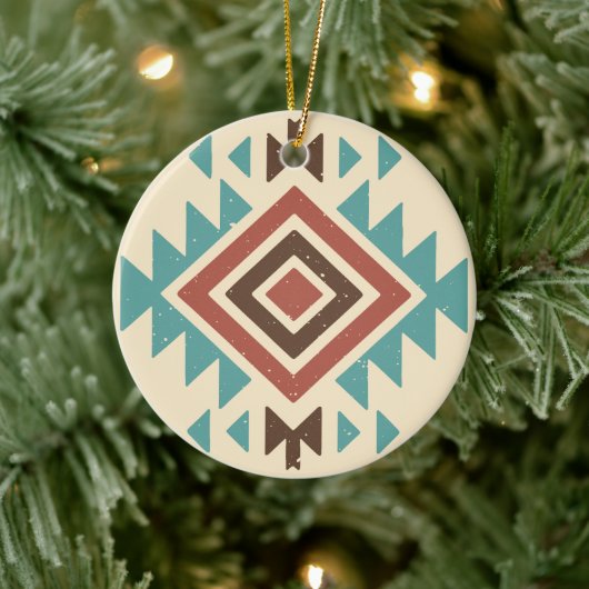 Southwestern Desert Keramik Ornament (Baum)