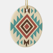 Southwestern Desert Keramik Ornament (Rechts)