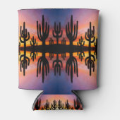Southwestern Desert Landscape Cactus Sunrise Image Dosenkühler (Vorderseite)