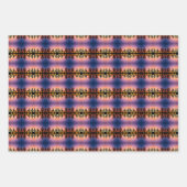 Southwestern Desert Landscape Cactus Sunrise Image Geschenkpapier Set (Vorderseite 3)