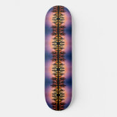 Southwestern Desert Landscape Cactus Sunrise Image Skateboard (Vorderseite)