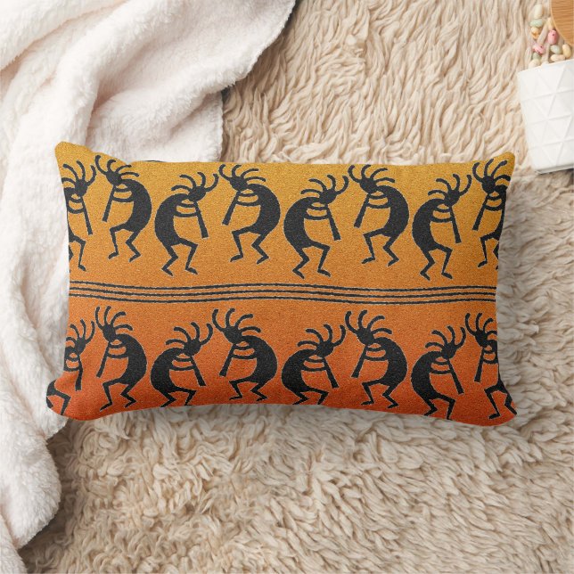 Southwestern Design Kokopelli Dekorative Lendenkissen (Decke)