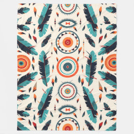 Southwestern Dreamcatcher Design Fleecedecke