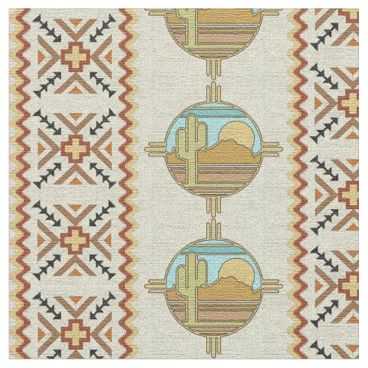 Southwestern Fabric Stoff (Nahaufnahme)