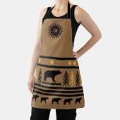Southwestern Fall Harvest Navajo Black Bear Schürz Schürze (InSitu)