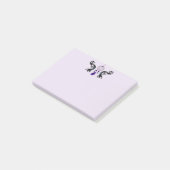 Southwestern Feather Kokopelli Notes Post-it Klebezettel (angewinkelt)