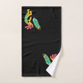 Southwestern Feathers Kokopelli Badetuch Set (Handtuch)