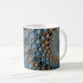 Southwestern Fraktal Art Kaffeetasse (VorderseiteRechts)