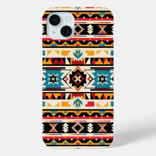 Southwestern Geometric Art Case-Mate iPhone Hülle (Rückseite)