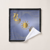 Southwestern Gold Kokopelli Handtücher (Waschlappen)