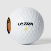 SOUTHWESTERN KOKOPELLI ART GOLFBALL (Logo)