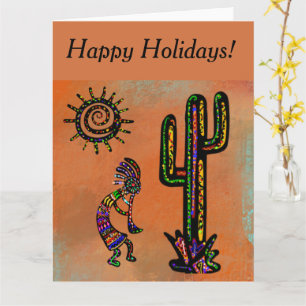 SOUTHWESTERN KOKOPELLI ART KARTE