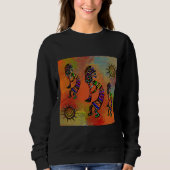 SOUTHWESTERN KOKOPELLI ART SWEATSHIRT (Vorderseite)