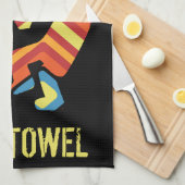 Southwestern Kokopelli Bar Towel Geschirrtuch (Viertel Falte)