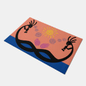 Southwestern Kokopelli Doormat Fußmatte (Schrägansicht)