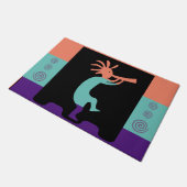 Southwestern Kokopelli Doormat Fußmatte (Schrägansicht)
