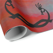 Southwestern Kokopelli Gift Geschenkpapier (Rolleneckpunkt)