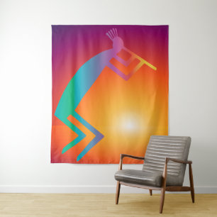 Southwestern Kokopelli Wandteppich