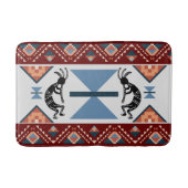 Southwestern Kokopellis Bath Mat Badematte (Vorderseite)