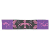 Southwestern Lila Kokopelli Kurz Table Runner Kurzer Tischläufer (Horizontal)