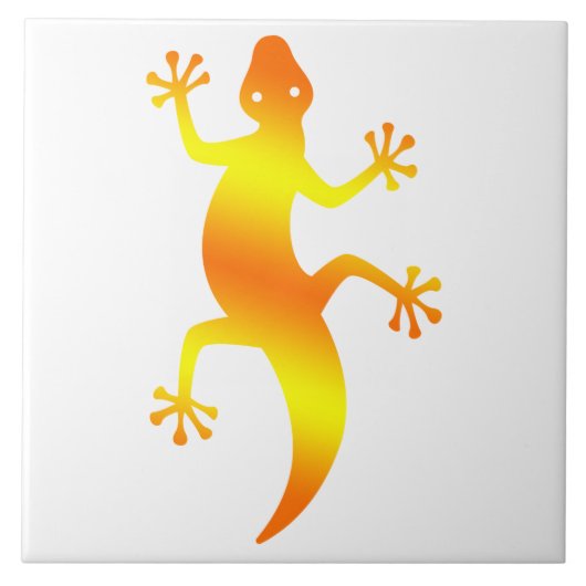 Southwestern Lizard Fliese (Vorderseite)