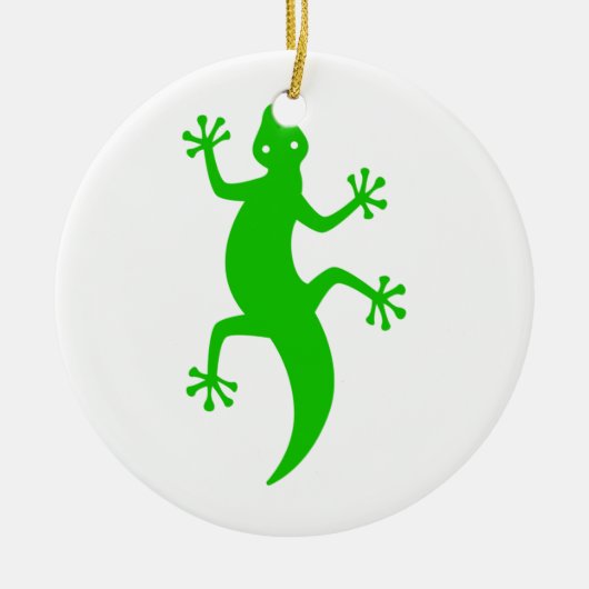 Southwestern Lizard Keramik Ornament (Vorne)