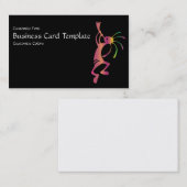 Southwestern Logo Kokopelli Business Card Visitenkarte (Vorne/Hinten)