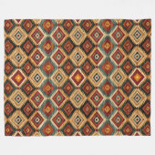 Southwestern-Muster Fleecedecke (Vorderseite (Horizontal))