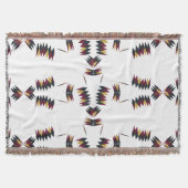 Southwestern Native Art Pattern Decke (Vorderseite)