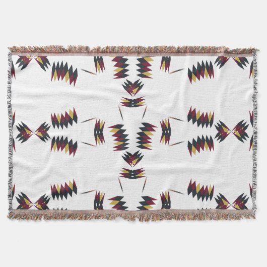 Southwestern Native Art Pattern Decke (Vorderseite)