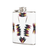 Southwestern Native Art Pattern Flachmann (Links)