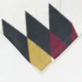 Southwestern Native Art Pattern Fleecedecke (Ecke)