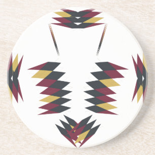 Southwestern Native Art Pattern Getränkeuntersetzer