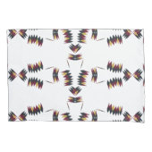 Southwestern Native Art Pattern Kissenbezug (Vorderseite-Links)