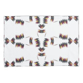 Southwestern Native Art Pattern Kissenbezug (Vorderseite-Rechts)