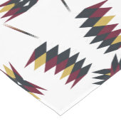 Southwestern Native Art Pattern Kurzer Tischläufer (Ecke)