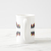 Southwestern Native Art Pattern Porzellantasse (Rückseite)